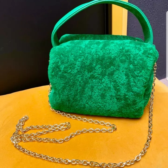 Handbag made of natural sheepskin - Picture 3 of 5
